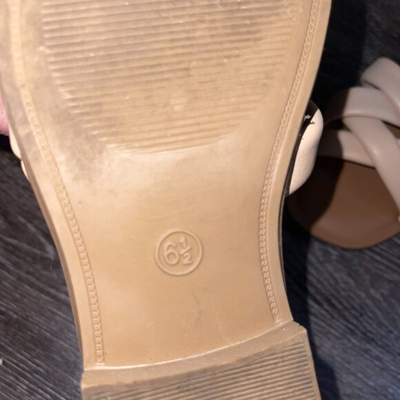 Target Cream/Tan Sandals - Picture 3 of 3